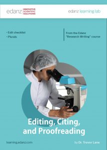 Editing Citing and Proofreading