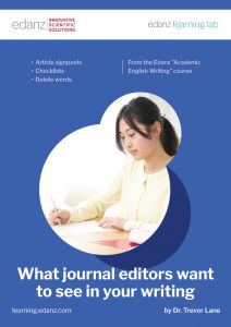 What journal editors want to see in your writing
